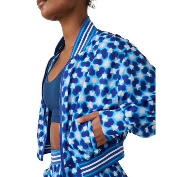 NWT- FP Movement by Free People - Blue Combo Jacket - Picture 7 of 9